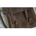Чоловічий портфель з натуральної шкіри з ременем mb_011_brown