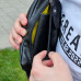 Поясна сумка з натуральної шкіри mb_024_black_2_yellow