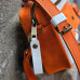 Кросбоді з натуральної шкіри mb_027_orange_white