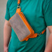 Сумка кросбоді mb_037_grey_orange Сумка кросбоді mb_037_grey_orange