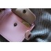 Шкіряне портмоне з монетницею та застібкою wa_006_pink