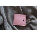 Шкіряне портмоне з монетницею та застібкою wa_006_pink