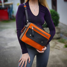 Кросбоді з натуральної шкіри mb_027_1__brown_orange Кросбоді з натуральної шкіри mb_027_1__brown_orange