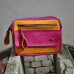 Кросбоді з натуральної шкіри mb_027_fuchsia_camel