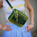 Кросбоді з натуральної шкіри mb_027_malachite_lime Кросбоді з натуральної шкіри mb_027_malachite_lime
