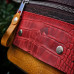 Кросбоді з натуральної шкіри mb_027_red_camel_brown_croco Кросбоді з натуральної шкіри mb_027_red_camel_brown_croco