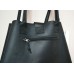 Сумка Tote трапеція з кишенею на блискавці wb_009_2black