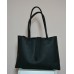 Сумка Tote трапеція з кишенею на блискавці wb_009_2black