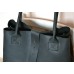 Сумка Tote трапеція з кишенею на блискавці wb_009_2black