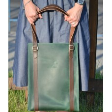 Сумка Shopper wb_024_green_brown