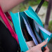 Сумка жіноча з кишенями wb_033_2_turquoise_grey_fuchsia Сумка жіноча з кишенями wb_033_2_turquoise_grey_fuchsia