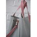 Сумка Шоппер з внутрішньою кишенею wb_040_grey_pink