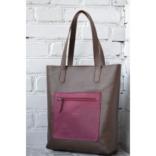 Сумка жіноча wb_042_brown_bordo