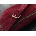 Поясна сумка з натуральної шкіри wb_051_suede_bordo Поясна сумка з натуральної шкіри wb_051_suede_bordo