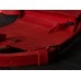 Жіноча сумка wb_071_red на магніті з блискавкою під клапаном