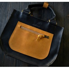 Сумка зі шкіри wb_35_black_camel Сумка зі шкіри wb_35_black_camel