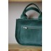 Сумка зі шкіри crazy horse wb_35_green 
